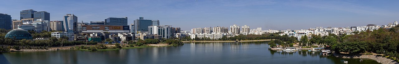 Durgam Cheruvu lake in Hyderabad