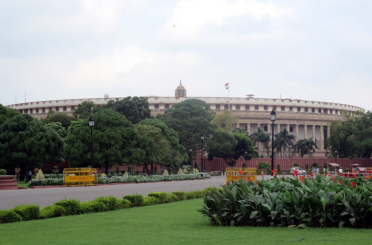 Parliament House in New Delhi