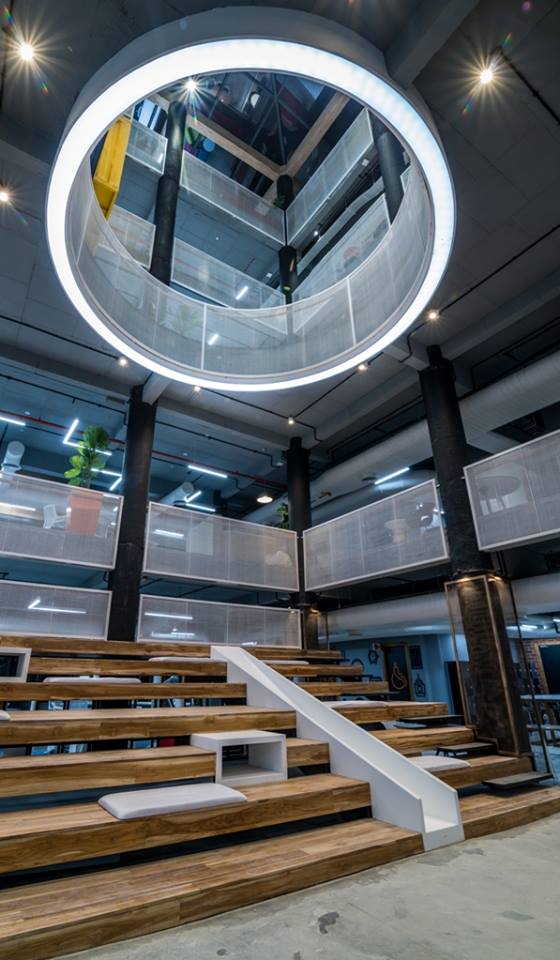 T-Hub building in Hyderabad